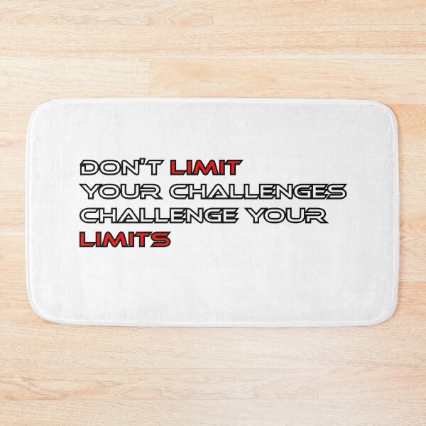 Item preview, Best Triathlon Quotes Don't Limit Your Challenges Challenge Your Limits designed and sold by Sonatablue.