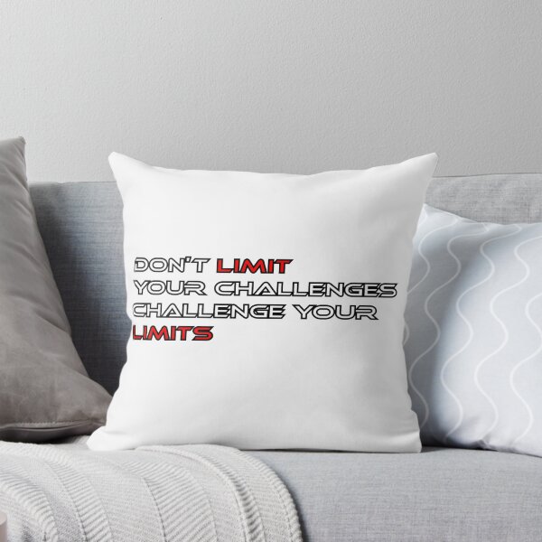 Item preview, Best Triathlon Quotes Don't Limit Your Challenges Challenge Your Limits designed and sold by Sonatablue.