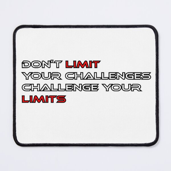 Item preview, Best Triathlon Quotes Don't Limit Your Challenges Challenge Your Limits designed and sold by Sonatablue.