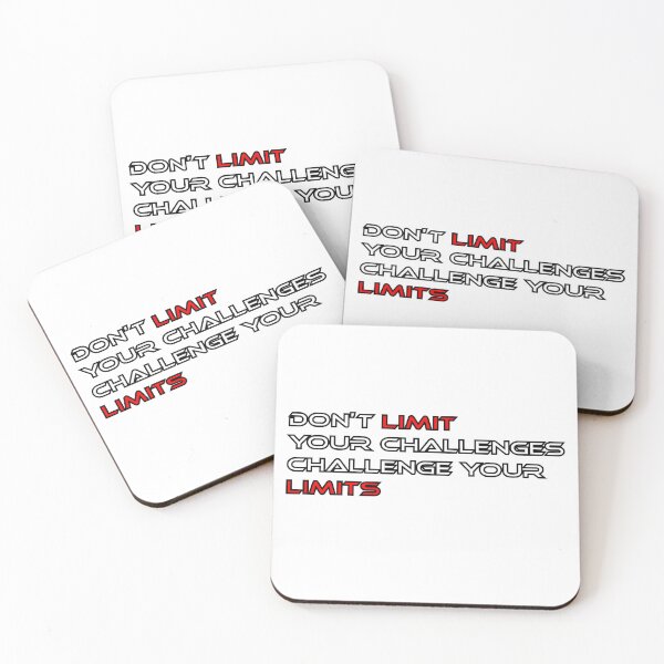 Item preview, Best Triathlon Quotes Don't Limit Your Challenges Challenge Your Limits designed and sold by Sonatablue.