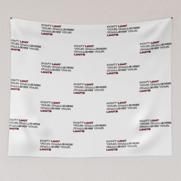 Item preview, Best Triathlon Quotes Don't Limit Your Challenges Challenge Your Limits designed and sold by Sonatablue.