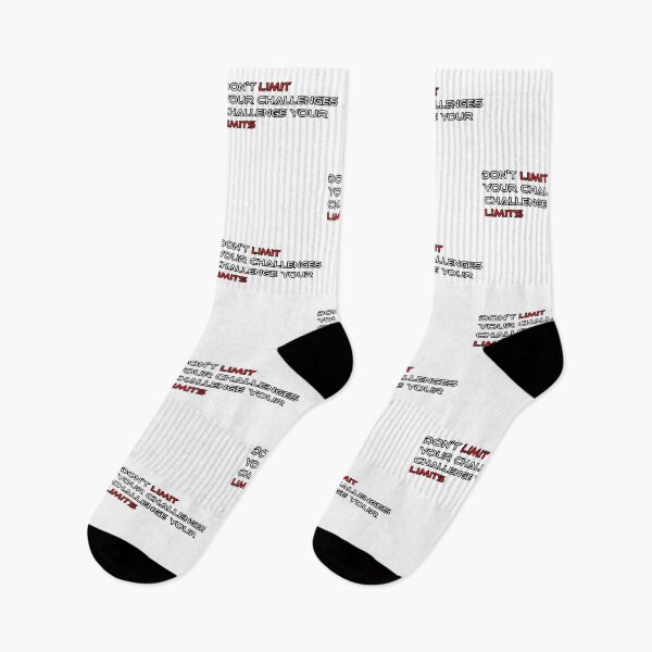 Item preview, Best Triathlon Quotes Don't Limit Your Challenges Challenge Your Limits designed and sold by Sonatablue.