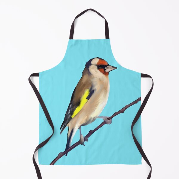 Item preview, Goldfinch on a twig digital painting designed and sold by Nigh-designs.