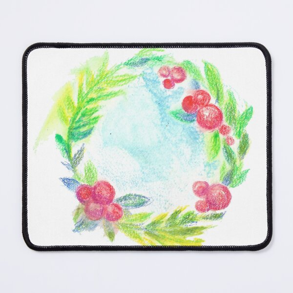Item preview, Christmas Wreath designed and sold by ReneeDixonArt.