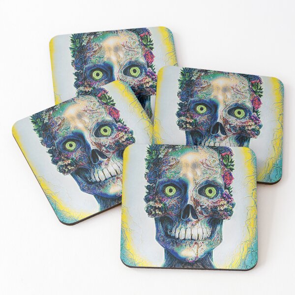 Item preview, The skull flower designed and sold by umfhn.