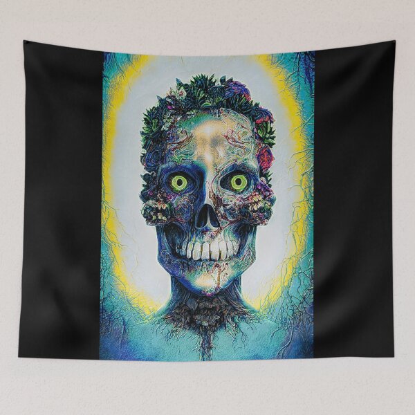 Item preview, The skull flower designed and sold by umfhn.