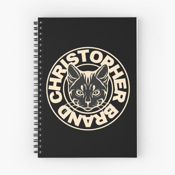Item preview, CHRISTOPHER NAME SHIRT: CHRISTOPHER CAT BRAND DESIGN. designed and sold by AlexRelax.
