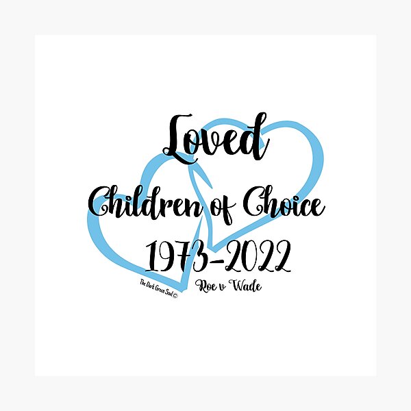 Item preview, Loved Children of Choice RvW - Blue designed and sold by DarkGreenSoul.