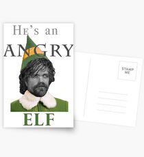 Angry Elf Postcards