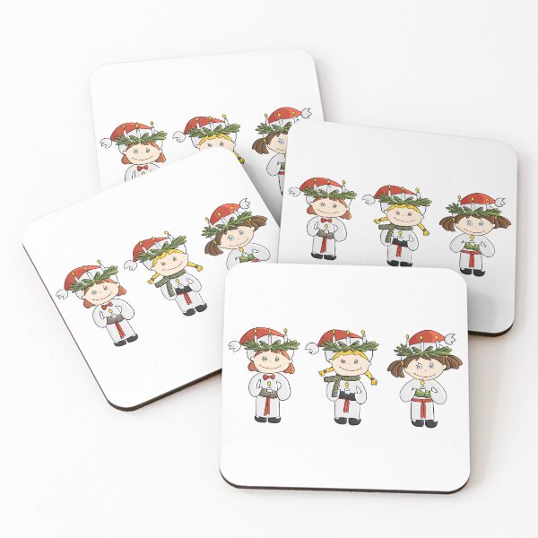 Item preview, Christmas Elves as Lucia designed and sold by GaudiumLibri.