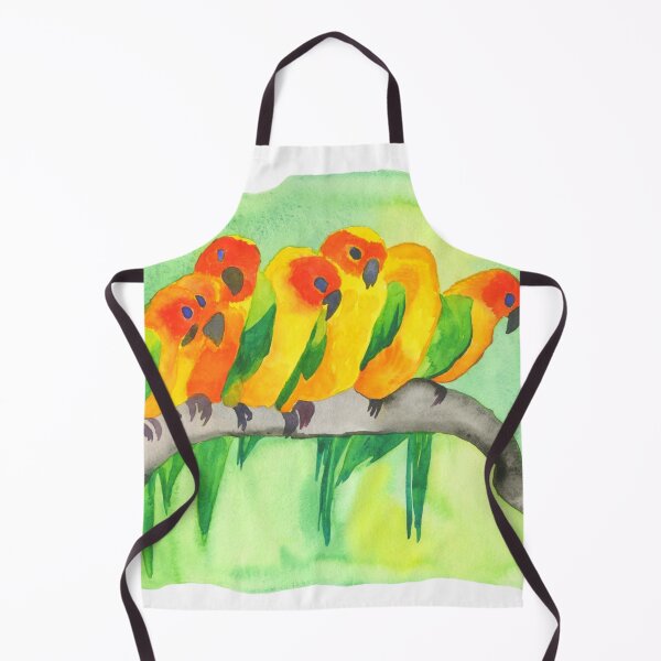 Item preview, Parrots on a row designed and sold by Niina Niskanen.