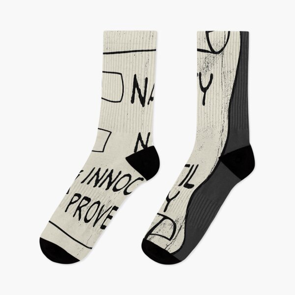 Item preview, Naughty or Nice List, Innocent Until Proven Guilty designed and sold by Blended Designs ⭐⭐⭐⭐⭐.