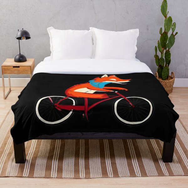 Item preview, Funny fox on bike designed and sold by The Love Quill.