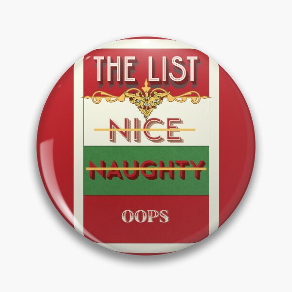 Item preview, Nice, Naughty, Oops 2 designed and sold by SimplyMe-Plus.