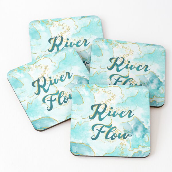 Item preview, River Flow words, River of Life and healing art designed and sold by Kristinesque.