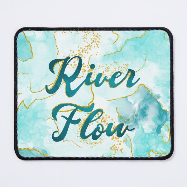 Item preview, River Flow words, River of Life and healing art designed and sold by Kristinesque.