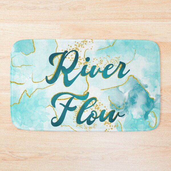 Item preview, River Flow words, River of Life and healing art designed and sold by Kristinesque.