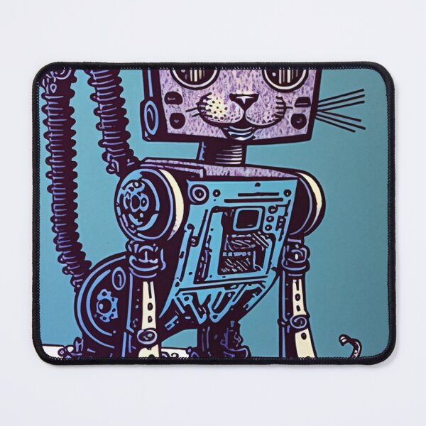Item preview, Robot Cat 4 designed and sold by NameRefersToMe.