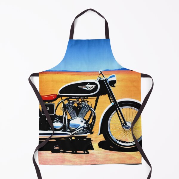 Item preview, Vintage Black Motorcycle Poster designed and sold by BAYFAIRE.