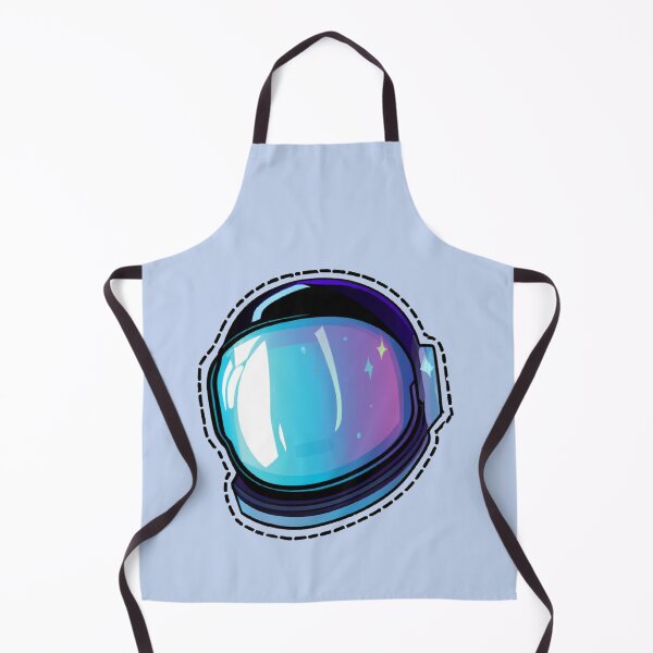 Item preview, Retro Astronaut Space Helmet (blue and purple) designed and sold by JandyDesign.