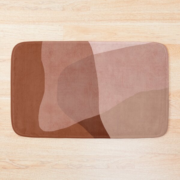 Item preview, Boho collage shapes in burnt orange, pink designed and sold by Miss-Belle.