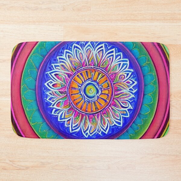 Item preview, Pink, Purple, Green Mandala - Rebirth designed and sold by DreamScheme.