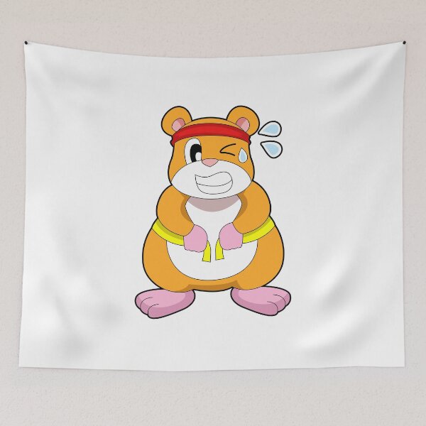 Item preview, Hamster Workout Gymnastics Fitness designed and sold by Snabdesign84.