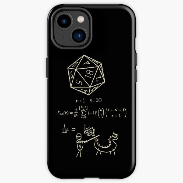 The science of 20 sided dice. iPhone Tough Case