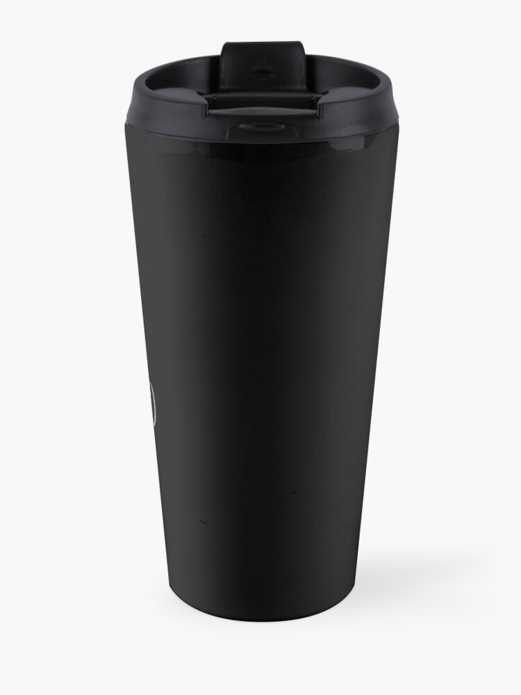 Alternate view of The science of 20 sided dice. Travel Coffee Mug