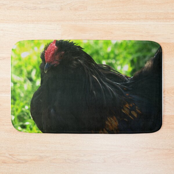 Item preview, black chicken designed and sold by Francespoppy.