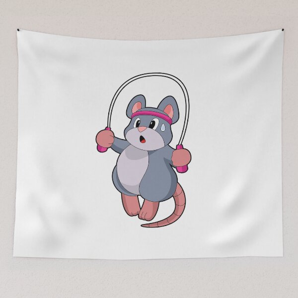 Item preview, Mouse Skipping rope Jump rope Fitness designed and sold by Snabdesign84.