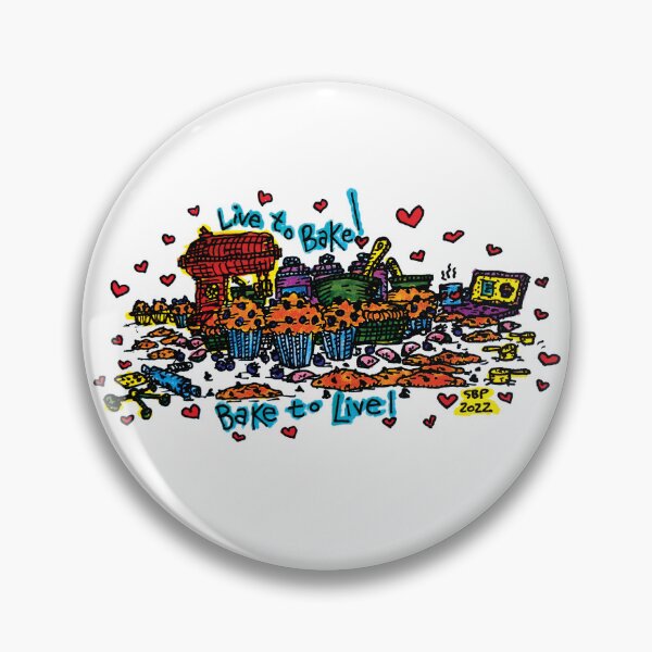 Item preview, LIVE TO BAKE! designed and sold by SethBondPerry.