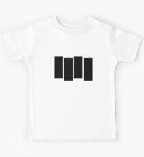 Black F Kinder T-Shirt