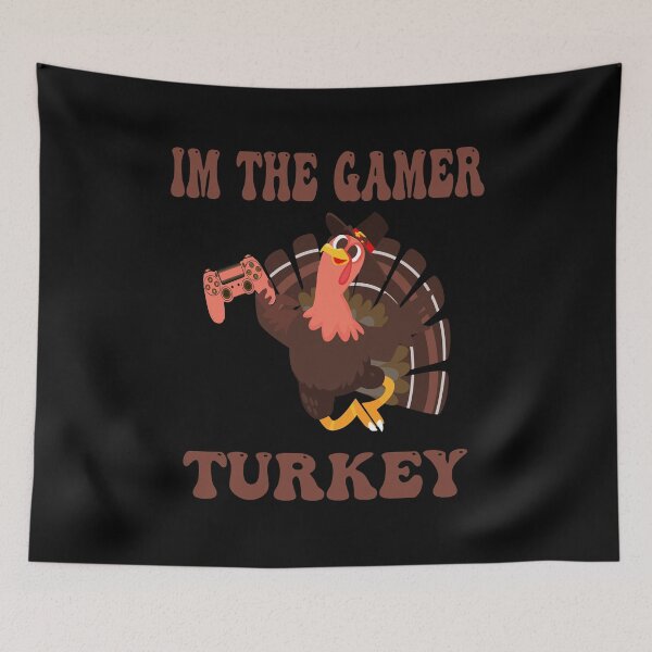 Item preview, im the gamer turkey - funny turkey with controller designed and sold by Ach B.