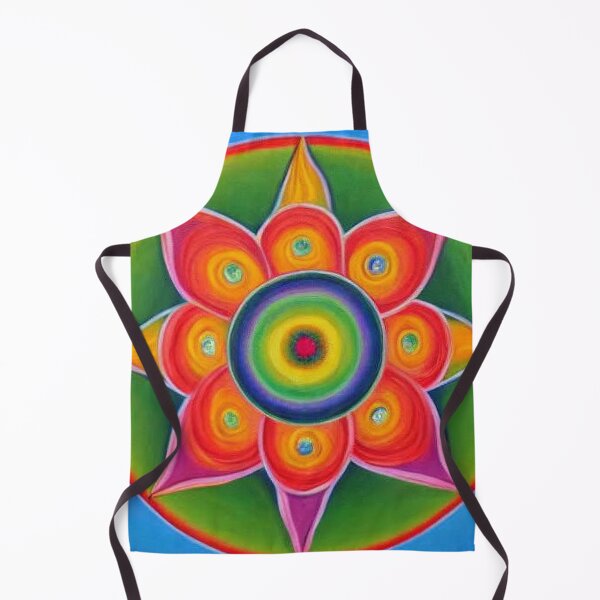 Item preview, Rainbow Flower Mandala - Energize designed and sold by DreamScheme.