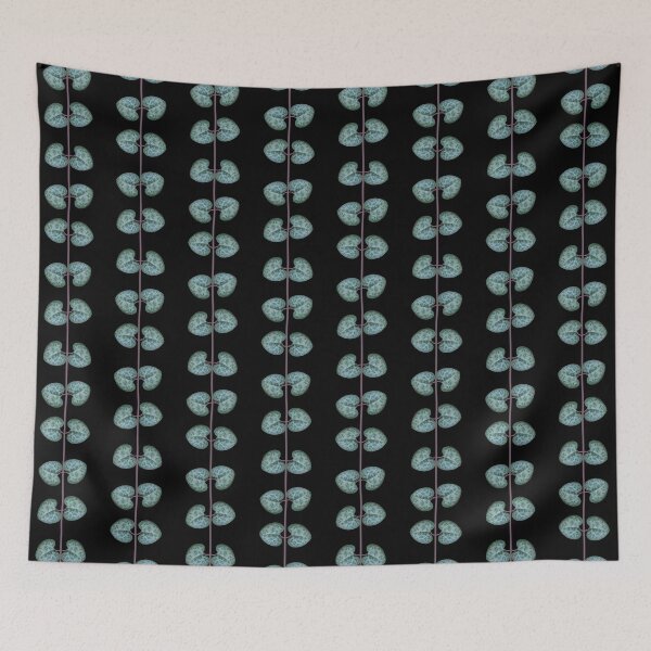 Item preview, Chain of Hearts on Black designed and sold by TropicalFronds.