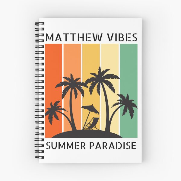 Item preview, MATTHEW NAME SHIRT: MATTHEW VIBES SUMMER PARADISE . designed and sold by AlexRelax.