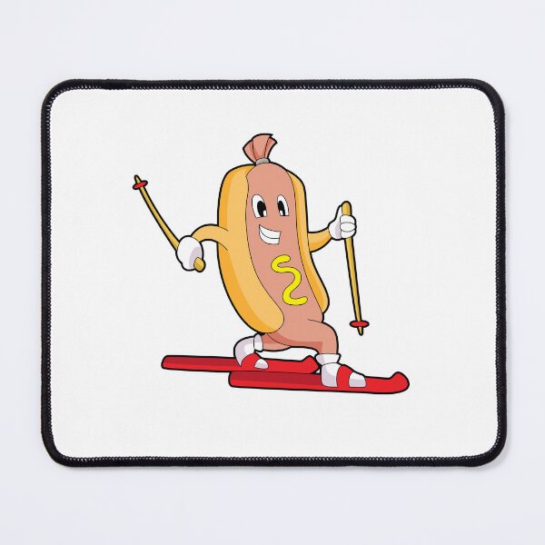 Item preview, Hot dog Skier Ski designed and sold by Snabdesign84.