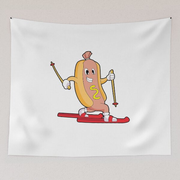 Item preview, Hotdog Skier Ski designed and sold by Snabdesign84.