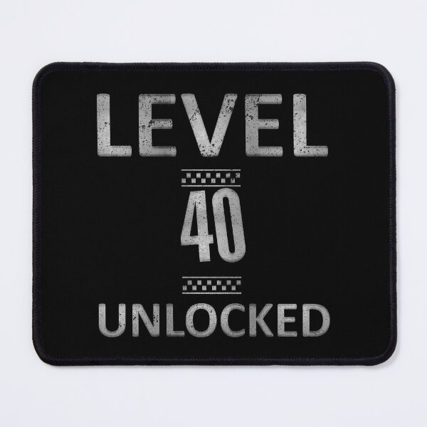 Item preview, Level 40 Unlocked 40th Birthday designed and sold by franktact.