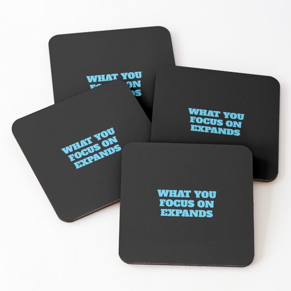 Item preview, WHAT YOU FOCUS ON EXPANDS  designed and sold by Inspirationmotivation.