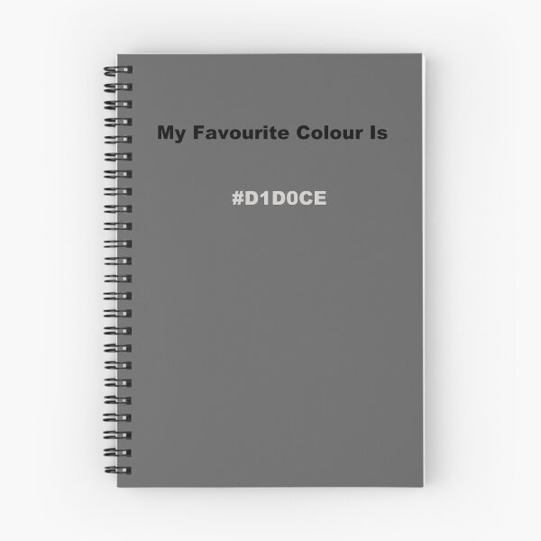 Item preview, My Favourite Colour Is #D1D0CE designed and sold by kiippers.