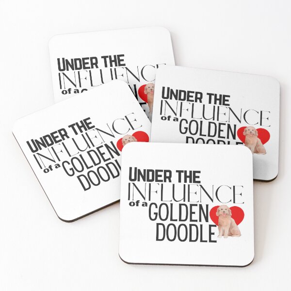 Item preview, Under the Influence of a Goldendoodle designed and sold by It's On Backwards.