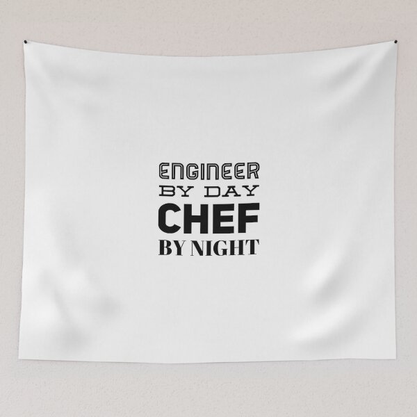Item preview, Engineer by day chef by night designed and sold by The  Lifers.