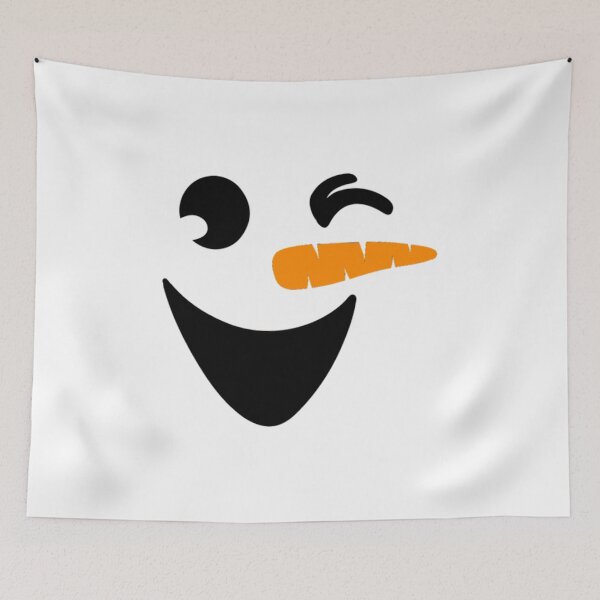 Item preview, Snowman face designed and sold by pnkpopcorn.