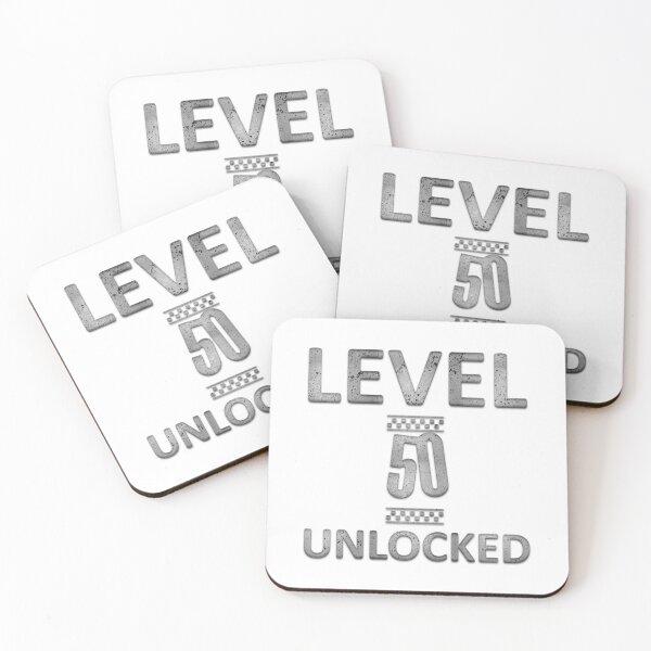 Item preview, Level 50 Unlocked 50th Birthday designed and sold by franktact.