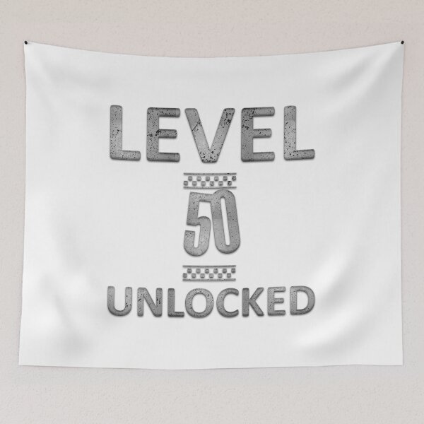 Item preview, Level 50 Unlocked 50th Birthday designed and sold by franktact.