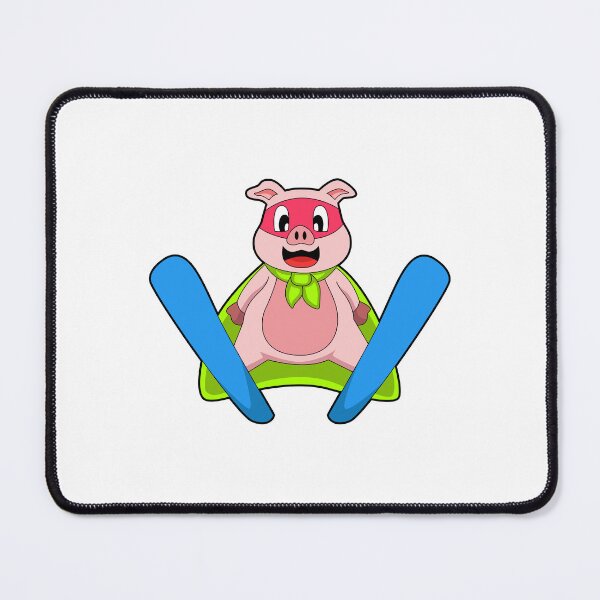 Item preview, Pig Ski jumper Ski designed and sold by Snabdesign84.