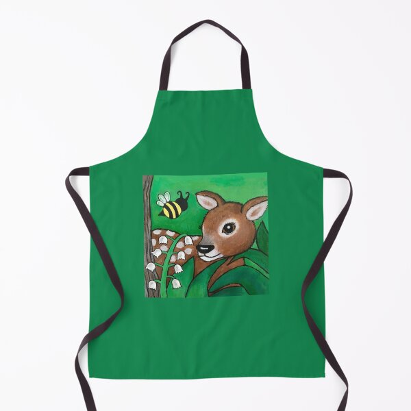 Item preview, Deer/Lily Of The Valley - Let’s Bee Woodland Friends designed and sold by Debbee75.