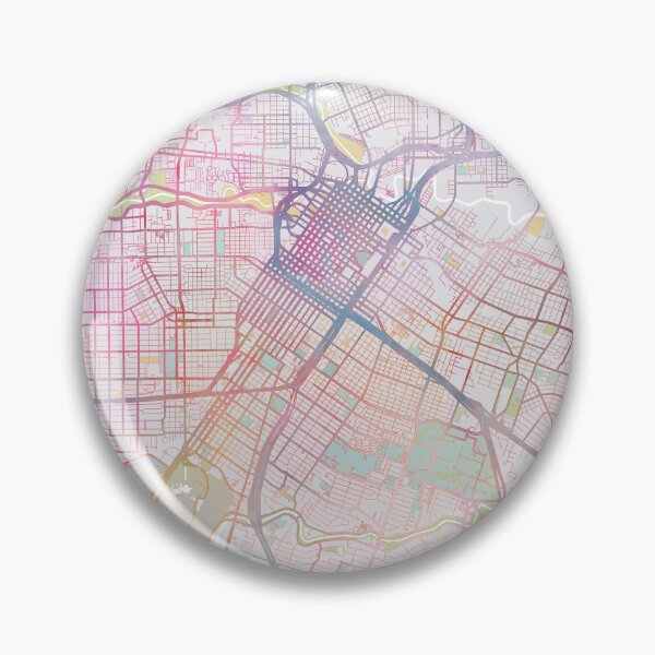 Item preview, Houston Map, USA City, US Map,Travel, Traveler Gift designed and sold by TheRedFinch.